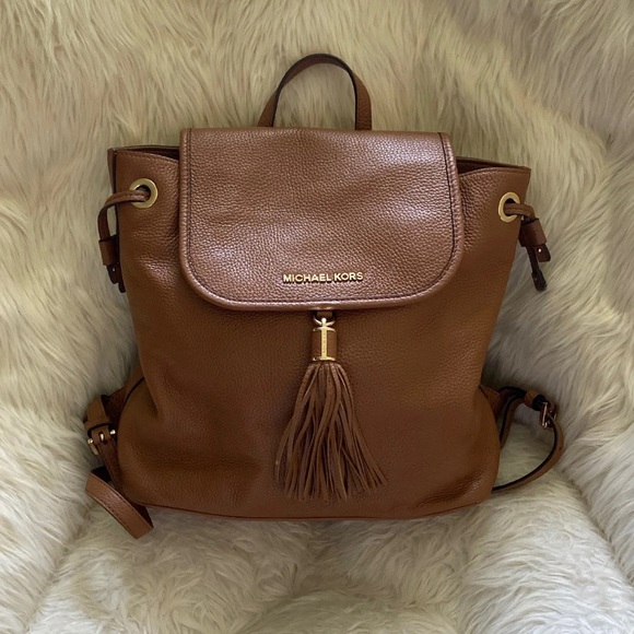 Michael Kors Brown Backpack